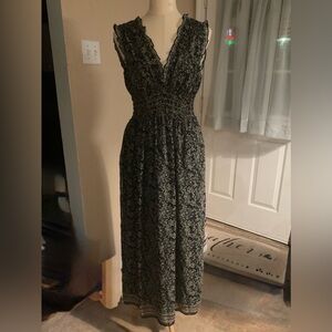 Max Studio Navy Dress size M, preowned